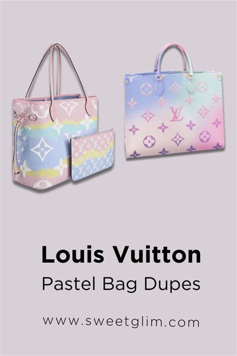 pastel louis vuitton dupe